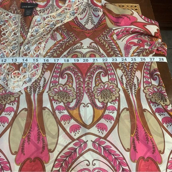 Lane Bryant stand out colorful tunic top shirt blouse - Picture 9 of 11